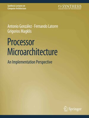 cover image of Processor Microarchitecture